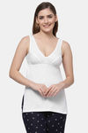 Floret Cotton Camisole (Pack of 2) - White Skin — thumbnail 2